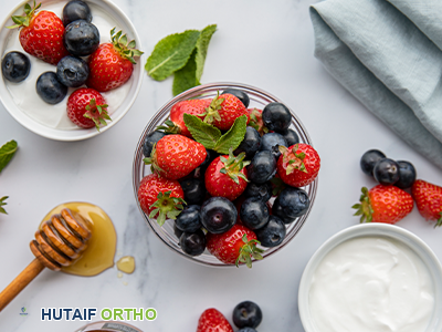 صورة توضيحية للفركتوز والنقرس