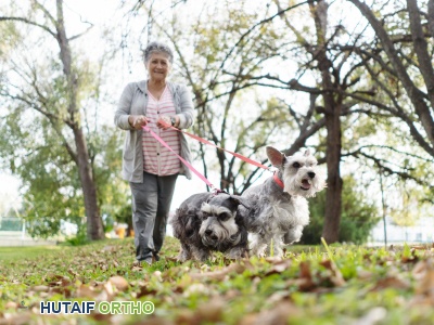المشي مع كلبك: رفيقك نحو صحة مفاصل أفضل وحياة أكثر نشاطًا | دليل الأستاذ الدكتور محمد هطيف