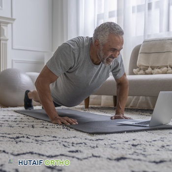صورة توضيحية لـ برنامج التمارين المتوازن: مفتاحك لصحة أفضل وتخفيف آلام المفاصل مع الأستاذ الدكتور محمد هطيف