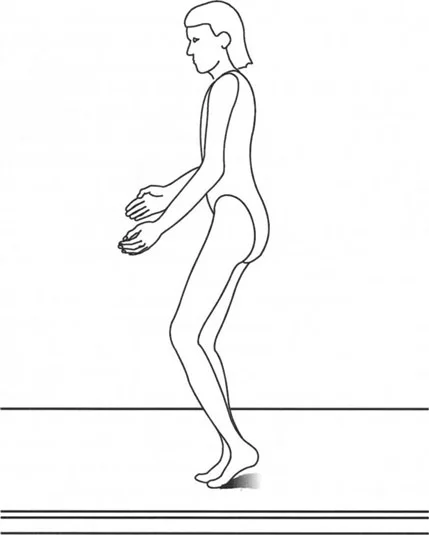 رسم توضيحي لدورة المشي