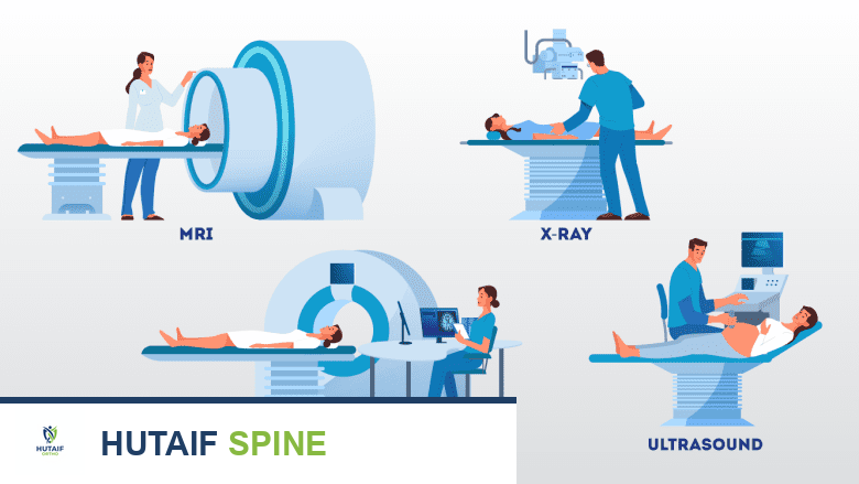 تقنيات تصوير متنوعة للعمود الفقري
