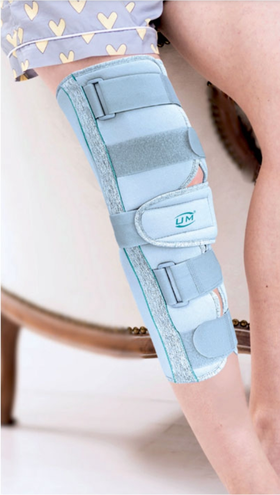 UM Type 14" Knee Immobilizer Short Modle F-05