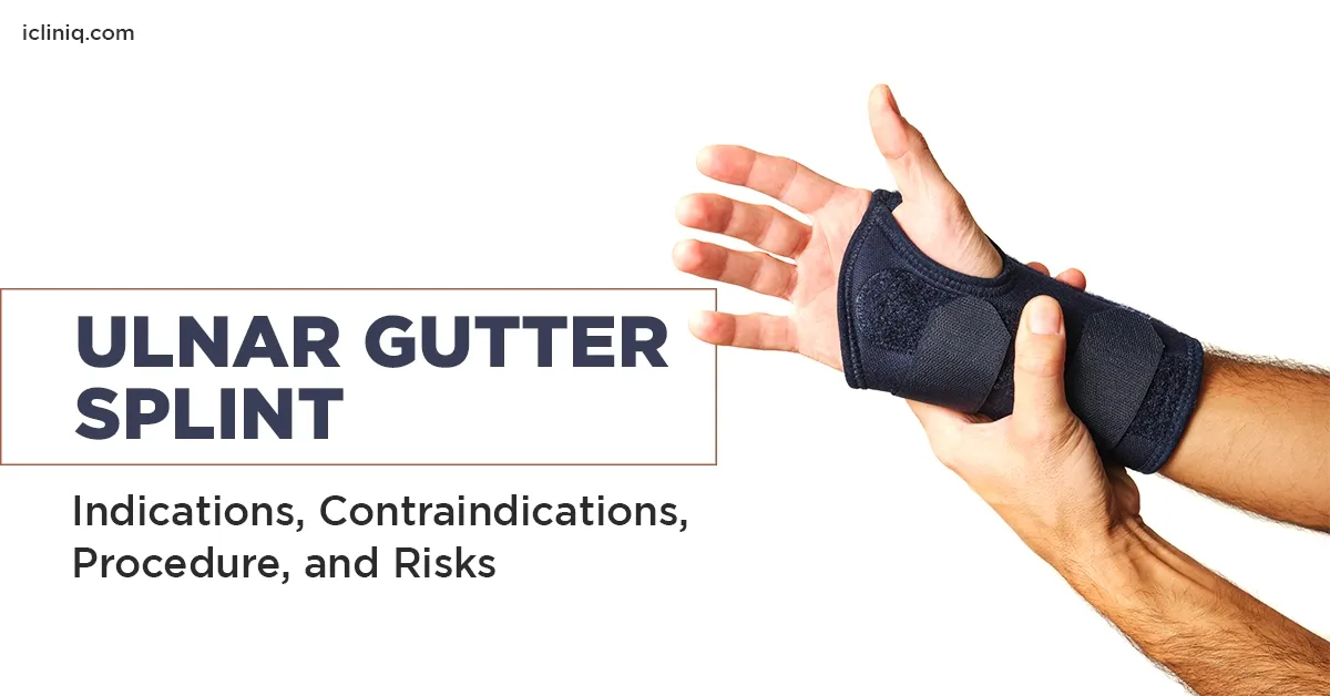 Ulnar Gutter Splint