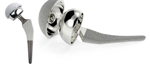 مفصل ورك معدني على معدني