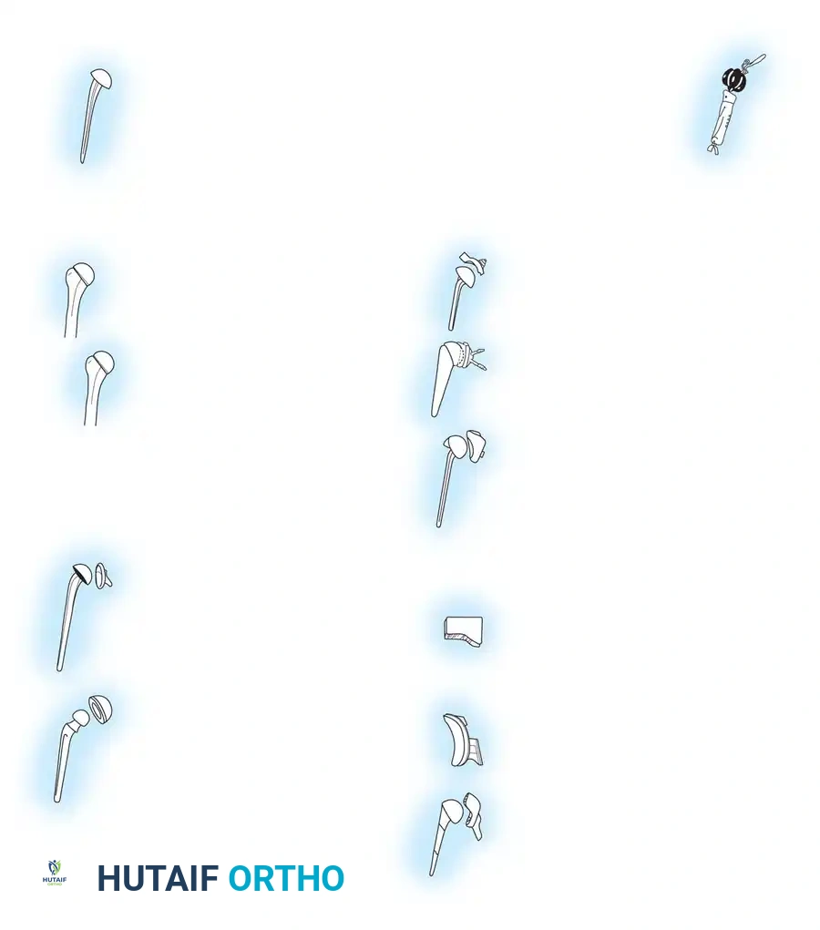 Arthroplasty of the Shoulder and Elbow Surgical Diagram