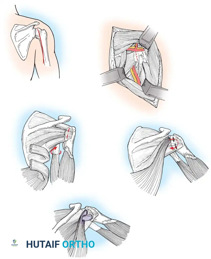 BRACHIAL PLEXUS PALSY Surgical Diagram