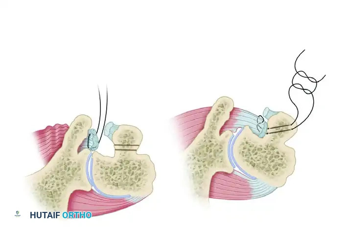 CAPSULAR SHIFT RECONSTRUCTION WITH POSTERIOR GLENOID OSTEOTOMY Surgical Diagram
