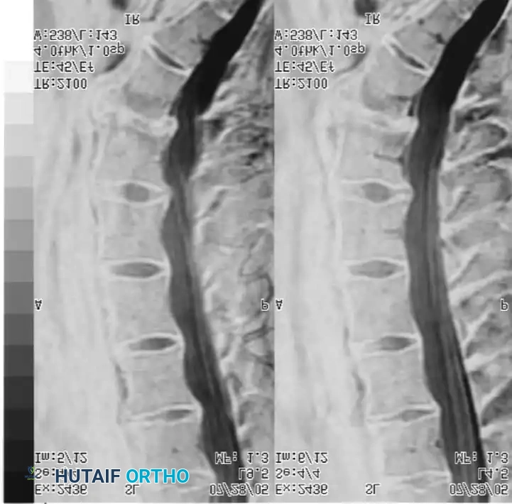 Fig. 39-45 Fifty-one–year-old patient with chronic axial spine pain without neurological defi cits that did not respond to nonoperative treatments.