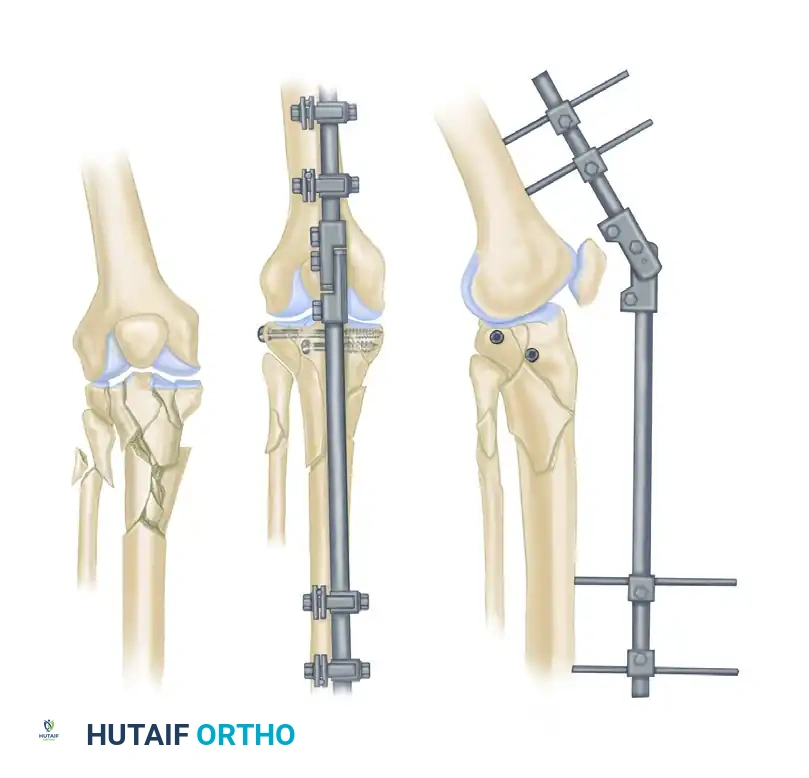 EXTERNAL FIXATION Surgical Diagram