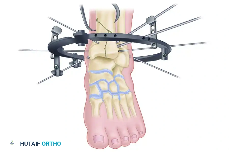 Hybrid External Fixation of Tibial Pilon Fractures: The Watson Technique