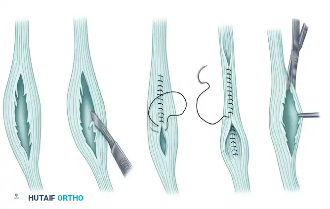 INJURIES OF THE FLEXOR TENDONS Surgical Diagram