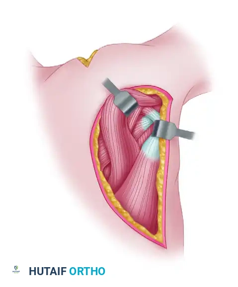 LATISSIMUS DORSI TRANSFER Surgical Diagram