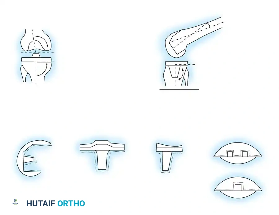 RESULTS OF PRIMARY TOTAL KNEE ARTHROPLASTY Surgical Diagram