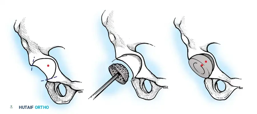 Final construct demonstrating stable fixation despite severe osteopenia.
