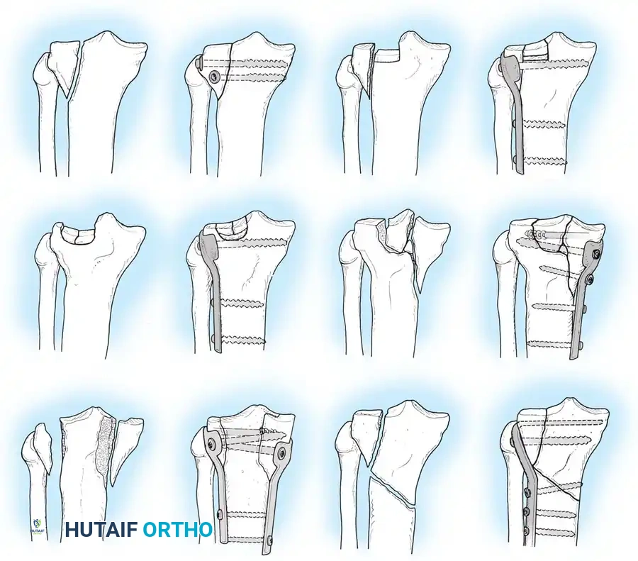 تصنيف شاتزكر لكسور هضبة التيبيا