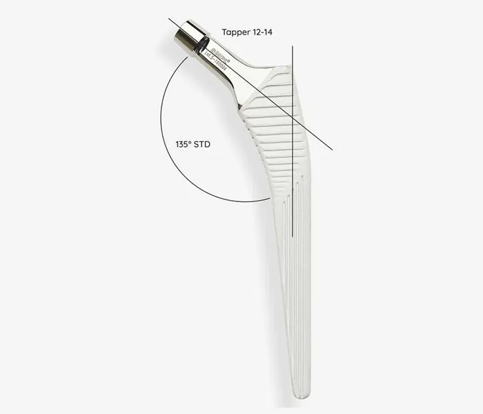 Cementless Femoral Stem (Titanium - Press-Fit)