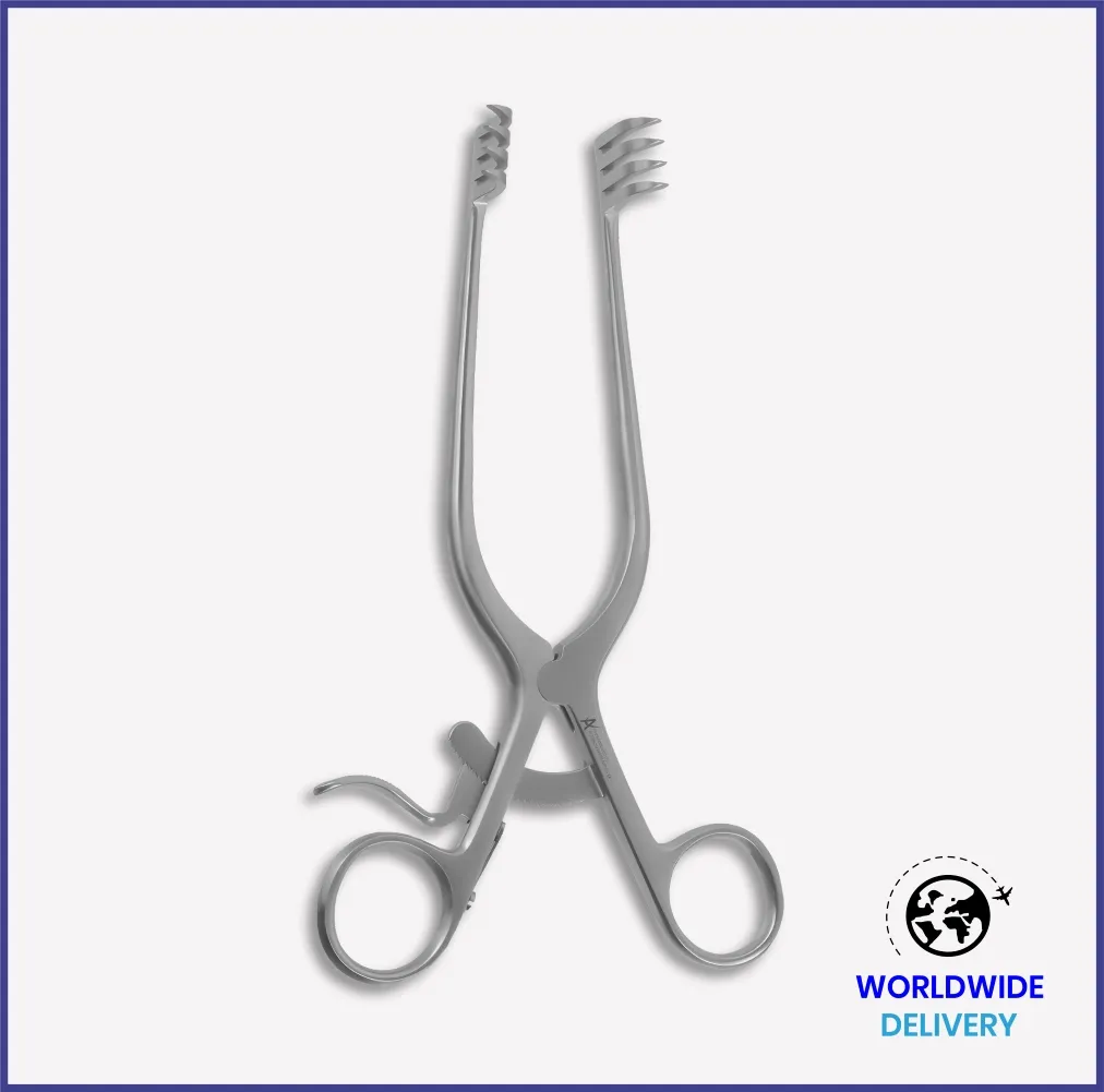 Adson Cerebellar Retractor (Spring-loaded)