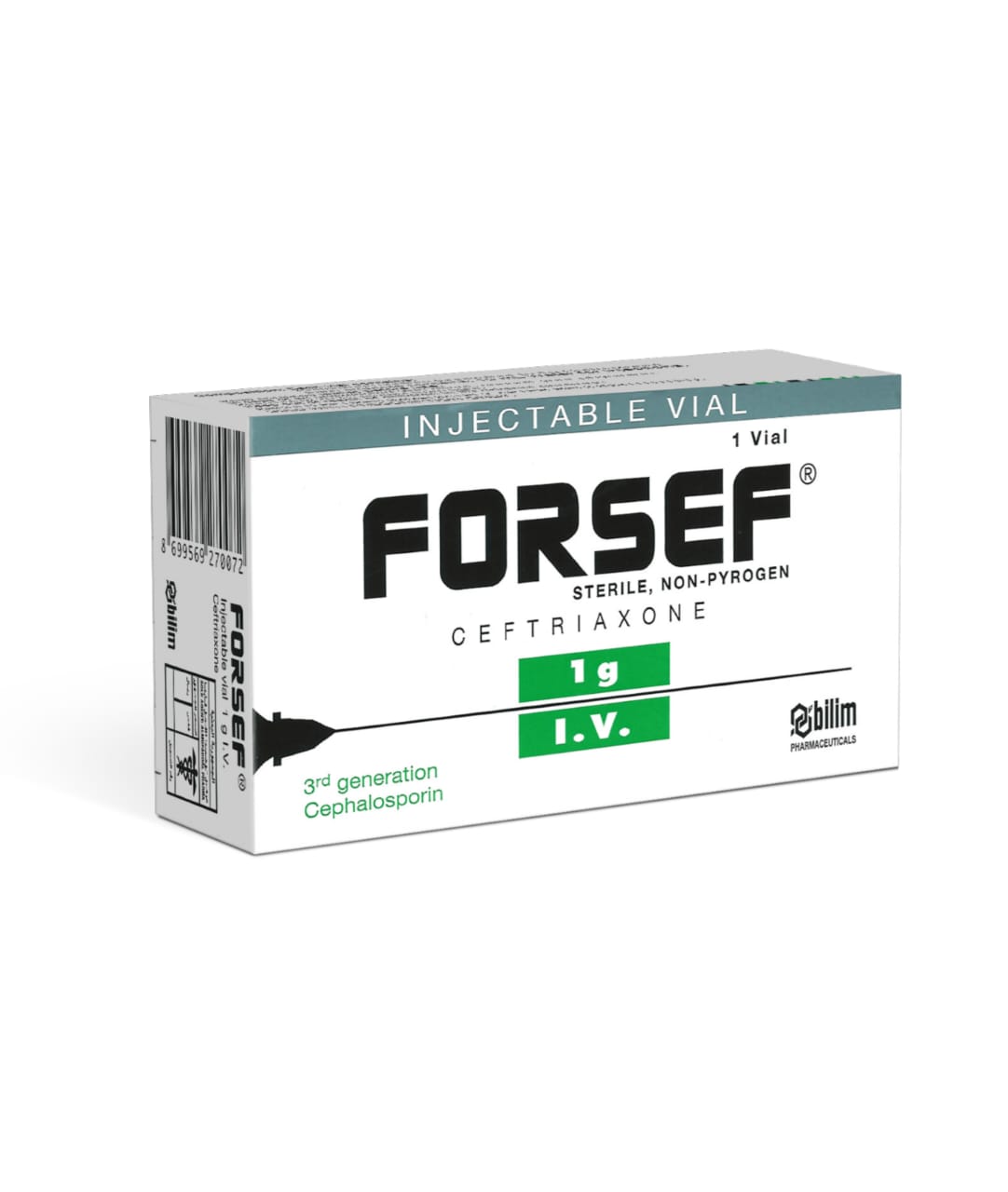 FORSEF 1g I.V