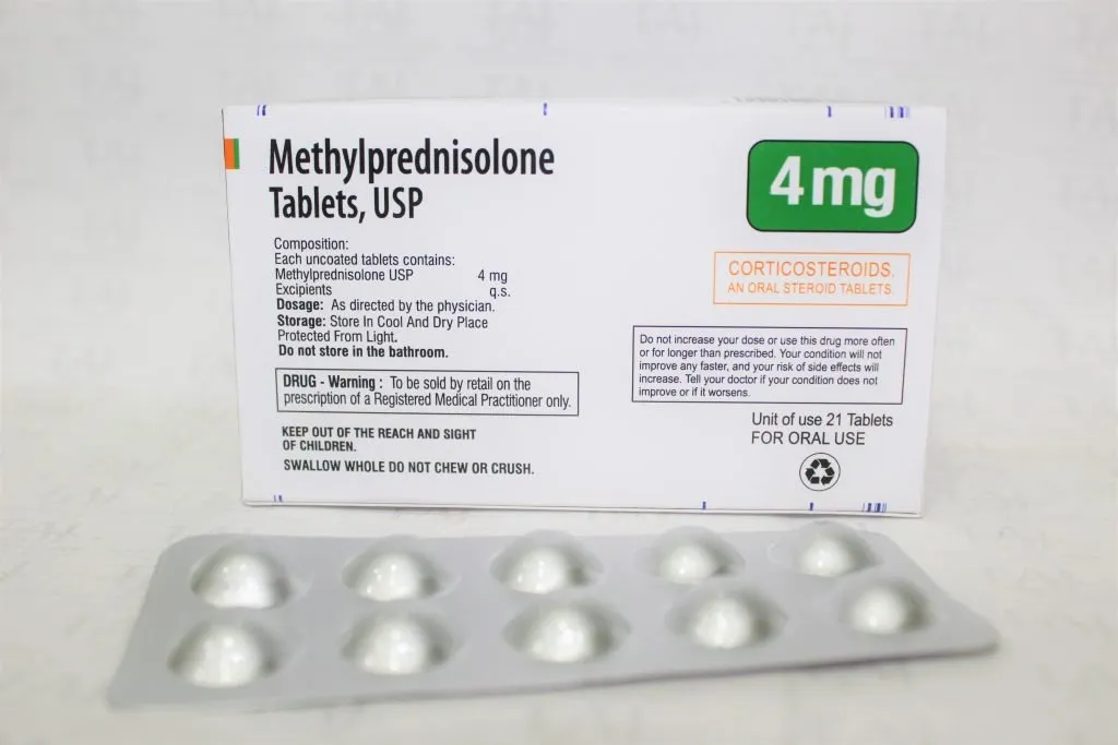 Methylprednisolone IV